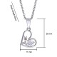 Kelvin Gems Premium Flower Heart Gift Set m/w SWAROVSKI Zirconia