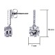 Kelvin Gems Premium Pettie Drop Earrings m/w SWAROVSKI Zirconia