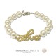 Lovely Swarovski Pearl Bracelet Crafted By Angie