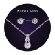 Kelvin Gems Premium Forever Gift Set m/w SWAROVSKI Zirconia