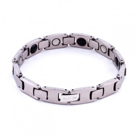 Kelvin Gems Tough Men's Healthcare Magnetic Bead Tungsten Bracelet