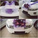 Just Married Personalized Printed Car Plate - Spring Whisper