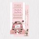 Just Married Sketch Printed Flat Cards - 100 pcs (3 Colors)