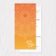Flower Lace Sketch Flat Cards - 100 pcs (3 Colors)