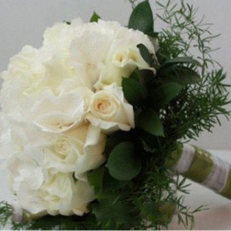 Summerpots Bridal Bouquet - White Romance