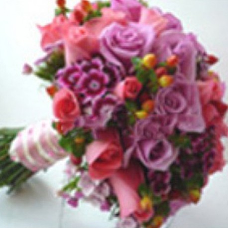 Summerpots Bridal Bouquet - Ultraviolet