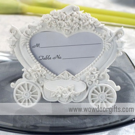Cinderella Carriage Place Card Holder