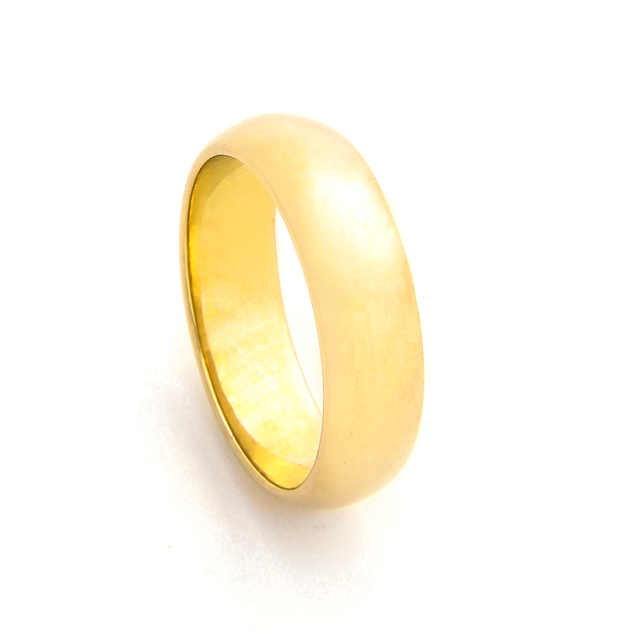 Kelvin Gems Luxury Timeless Round Wedding Band Ring 18K/9K  Rose Gold / White Gold / Yellow Gold
