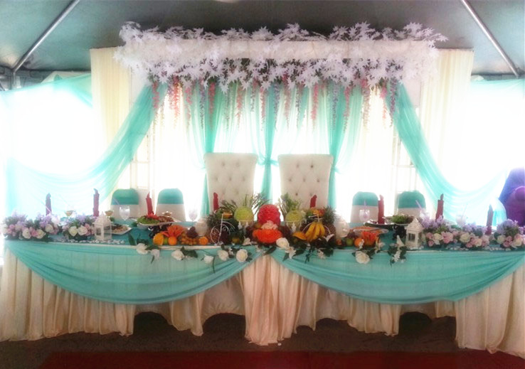 Table Setting with Decoration