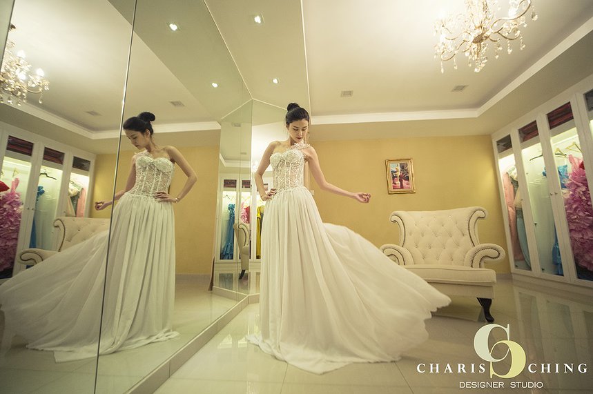 Custom Make Bridal Gown 华服设计订制