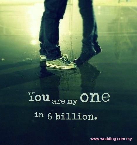 You are the ONE