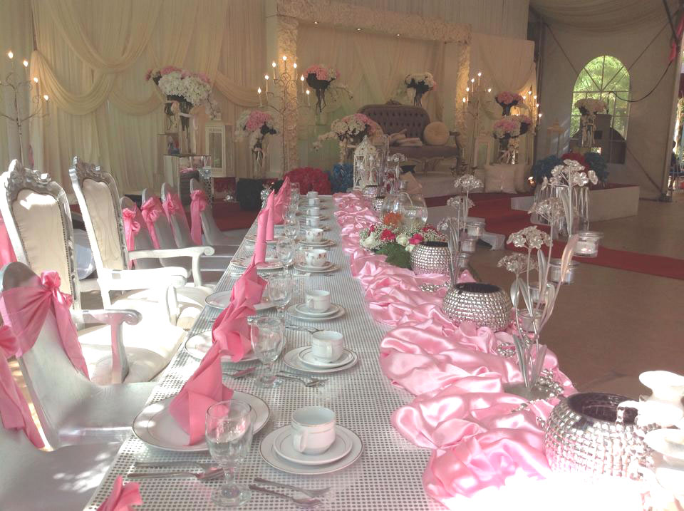 Lovely Pink Wedding Theme