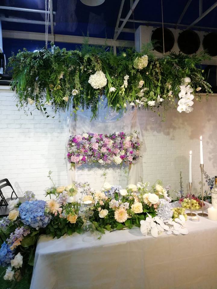 Floral Wedding Party