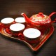 Chinese Tea Pot (Cha Ju - Long Sheng Si Hai A La Ding)